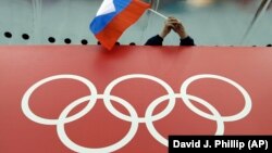 The U.K. government's statement follows recent proposals from the International Olympic Committee that suggest a pathway is being explored to allow Russian and Belarusian athletes to return to competition, including the 2024 Olympic Games. (file photo)