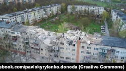 Наслідки російських обстрілів Слов'янська, архівне фото