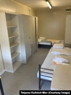 Контейнерне містечко в Німеччині, де раніше жила біженка з Рівного Тетяна Кулініч-Мев