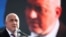 Former Prime Minister Boyko Borisov speaks during an election rally in Plovdiv on June 2.