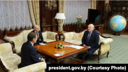 Перамовы Сяргея Нарышкіна і Аляксандра Лукашэнкі. Архіўнае фота