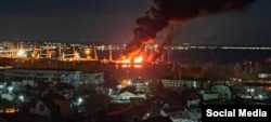 Ракетний удар ЗСУ по Феодосійському порту, де стояв ВДК «Новочеркасск», 26 грудня 2023 року