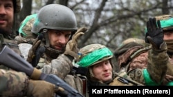 Ուկրաինացի զինվորները Բախմուտի մերձակայքում