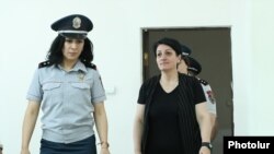 Гаяне Акопян в зале суда, 5 июня 2023 г․