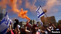 صدها هزار اسرائیلی در دو ماه و نیم اخیر علیه لایحه اصلاحات قضایی اعتراض کرده‌اند