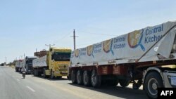 Египет менен чек арадагы Рафах өткөөлү. 26-май, 2024-жыл