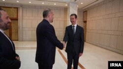 دیدار حسین امیرعبداللهیان با بشار اسد