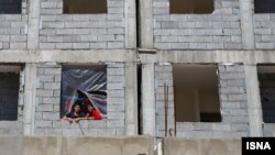 عکسی از یک پروژه مسکن ملی در اهواز