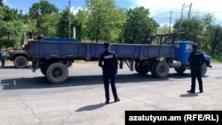 Պարեկները Կոտայք-Երևան ճանապարհին, 10-ը մայիսի, 2024թ․