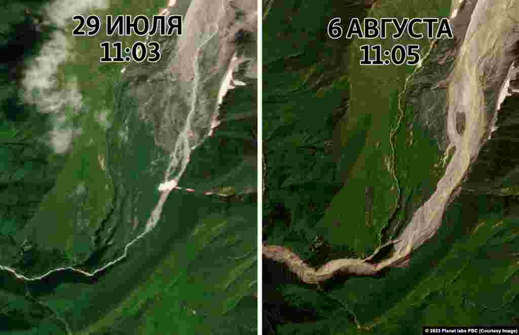 Русло реки Бубисцкали расширено.