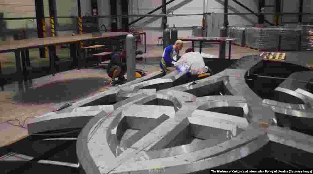 In a Facebook post on July 19, Ukraine&#39;s Ministry of Culture and Information Policy declared that replacing the hammer and sickle with the trident &quot;is about freeing our culture from Soviet stigma.&quot;