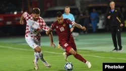 Դրվագ Հայաստան-Խորվաթիա հանդիպումից, Երևան, 11-ը սեպտեմբերի, 2023թ.