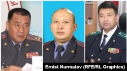 Мурат Боронов, Тариел Абитов жана Самат Исабеков. "Азаттыктын" коллажы.