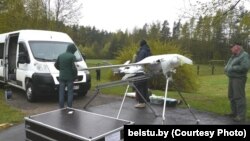 Дронадром у Негарэлым, дэманстрацыя бесьпілётнікаў, 24 красавіка 2024