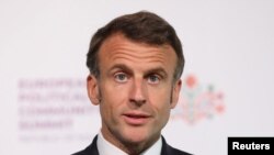 Президент Франции Эмманюэль Макрон