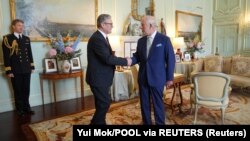 Չարլզ երրորդը Բուքինգհեմյան պալատում ընդունում է լեյբորիստների առաջնորդ Քիր Սթարմերին, 5-ը հուլիսի, 2024թ․