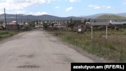 The village of Mets Sepasar in Shirak Province, Armenia.