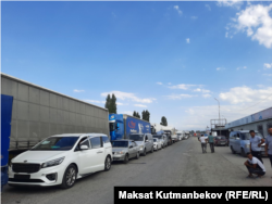 КПП «Чон-Капка» на кыргызско-казахстанской границе, 24 августа 2023 г.