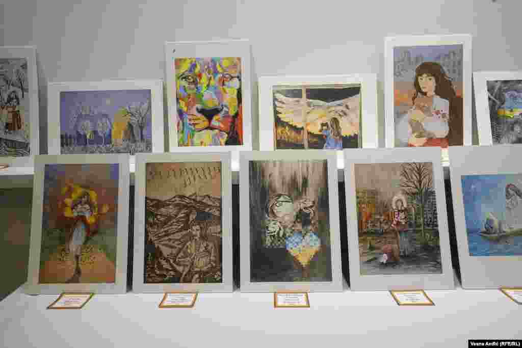 Виставку презентували з нагоди 32-ї річниці Незалежності України