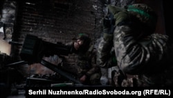 Воїни ЗСУ у Бахмуті. 25 лютого 2023 року