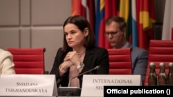  Сьвятлана Ціханоўская. Архіўнае фота