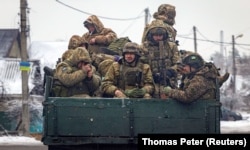 Українські військові на Донеччині, 17 грудня 2023 року