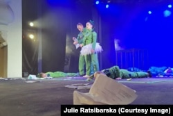 Будівля театру – зруйнована повністю