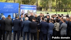 Садыр Жапаров "Жыргалаң" санаторийинде көчмө жыйын өткөрдү. 10-сентябрь, 2023-жыл.