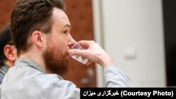 یوهان فلودروس در آخرین جلسه دادگاه در تهران