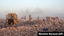 Последствия землетрясения в Герате