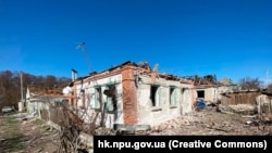 Наслідки російського обстрілу міста Купʼянськ на Харківщині, Україна, 14 квітня 2024 року. Фото ілюстративне