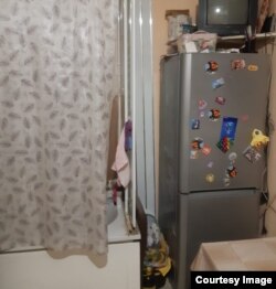 Ванна в коммунальной кухне у Светланы