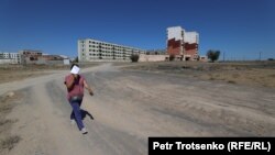 Алматы облысындағы Үлкен ауылы. Алғашқы АЭС осы ауылға салынбақ. Азаттық архивіндегі фото.