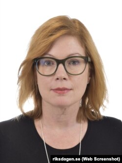 Депутатка парламенту Швеції, членкиня парламентського комітету оборони Анна Сторбрінк (Anna Starbrink)