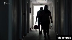 Общежитие кыргызстанских мигрантов.