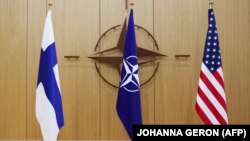 ՆԱՏՕ-ի, ԱՄՆ-ի և Ֆինլանդիայի դրոշները, արխիվ