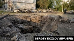 Наслідки російського удару в Чугуєві на Харківщині, архівне фото