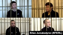 Азамат Ишенбеков, Тыныстан Асыпбек, Максат Тажибек уулу жана Жоодар Бузумов. 