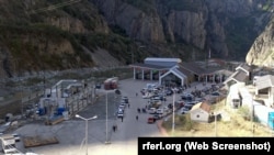 Пункт пропуску на російсько-грузинському кордоні, де утримували звільнених з місць відбування покарання громадян України