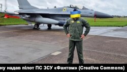 Пілот ПС ЗСУ на позивний «Фантом». Світлина публікується у вигляді, наданому пілотом «Фантом»