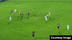 “Барселонанын” мурдагы оюнчулары менен Борбор Азиянын ардагер футболчуларынын оюну. 30-август. 2023. Бишкек.