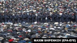 Праздник Ид аль-Адха или Иди Курбон в России прошел в условиях повышенных мер безопасности