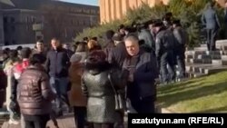 «Մայր Հայաստան»-ի բողոքի ակցիան Երևանի քաղաքապետարանի շենքի մոտ, 26-ը դեկտեմբերի, 2023թ․