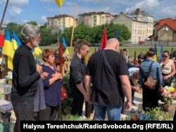 У Львові вшановують загиблих в Оленівці військовослужбовців