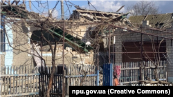 Наслідки обстрілу на Херсонщині, лютий 2024 року