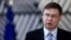European Commission Executive Vice President Valdis Dombrovskis (file photo)