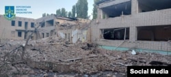 Фото від 28 серпня 2023 року. Результат російського обстрілу Херсона