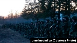 Беларускія вайскоўцы. Архіўнае фота