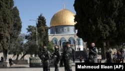 نیروهای پلیس اسرائیل در شرق اورشلیم- عکس آرشیوی
