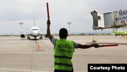 "Манас" аэропорту. 
